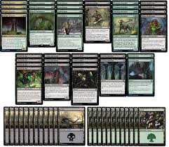 elite black green toxic infect deck