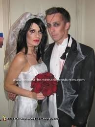 dead bride and groom costume