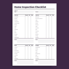 simple home inspection for real estates