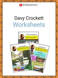 Goofy davy crockett & the river pirates vhs 4.8 out of 5 stars 94. Davy Crockett Facts Worksheets Biography Achievements For Kids