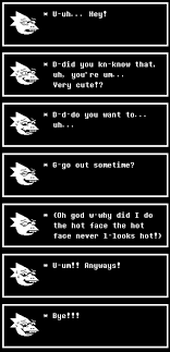 Choose any character from undertale/deltarune or a large variety of alternate universes. Nya I Was Thinking About My Crush So I Made An Alphys