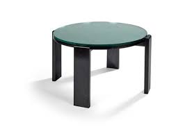 Coffee Table In Black Lacquered Wood
