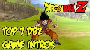 All intro replacers are 1080p 20mbps. Top 7 Dragon Ball Z Game Intros Openings Youtube
