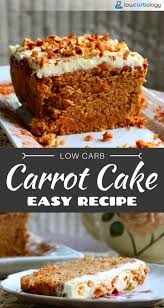 The flavor of a traditional carrot cake topped with cream cheese frosting, plus the wonderfully rich texture of classic pound cake. Lowcarb Ology Comfort Food Recipes Without The Carbs Low Carb Carrot Cake Easy Cake Recipes Paleo Recipes Dessert