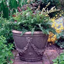Budget, location and the best polyrattan outdoor plant pot. Swagg Stone Urn Plant Pot Large Garden Planter