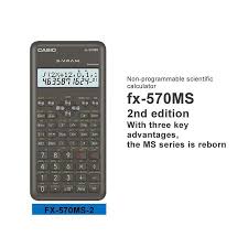 York scientific is proud to announce that we now ship to well over 130 countries across the world. Casio Scientific Calculator Fx 570ms 2nd Edition All It Hypermarket