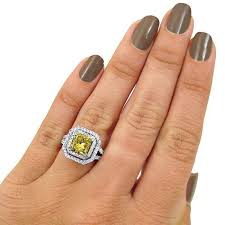 yaffie canary yellow diamond ring