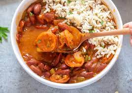 en sausage red beans and rice