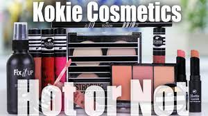 new walmart makeup brand review kokie