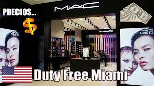 mac cosmetics duty free miami you