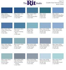 Blue Green 1 Rit Dye Colors Chart Rit Dye Rit Dye Furniture