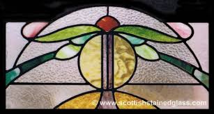 antique scottish stained glass