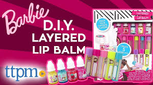 barbie style diy layered lip balm kit