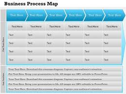 Business Framework Business Process Mapping Powerpoint