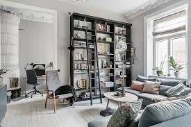swedish apartment with open living room