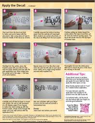 How To Apply Vinyl Wall Decals Quick Easy