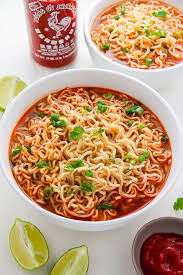 y sriracha ramen noodle soup