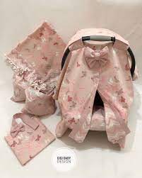 Car Seat Canopy Cover Set For Newborn