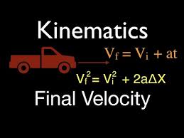 Physics Kinematics 7 Of 7 1 D