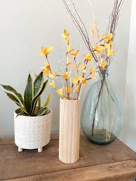 diy wood vase from dollar tree
