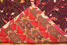 antique silk suzani embroidery 71837