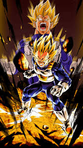 fight majin vegeta wallpaper