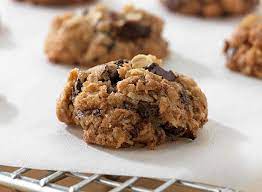 Drop by rounded teaspoonfuls onto prepared cookie sheets, spacing mounds about 2 inches apart. Weight Watchers Chocolate Chunk Cookies Recipe Ww Recipes