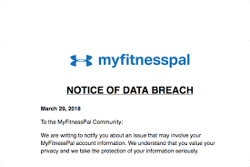 under armour report mive data breach