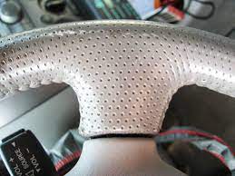 how to clean perforated leather car seats