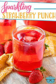 sparkling strawberry punch video