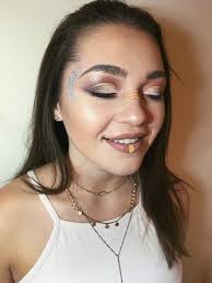 leeds festival inspired makeup