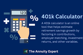 401k calculator with match for growth
