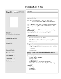 Resume Format For Be Freshers thevictorianparlor co