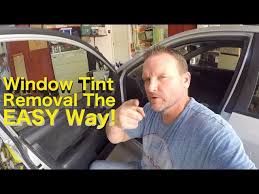 It's time to take off the tint and take your window back to its original state. Easy Window Tint Removal Diy Youtube