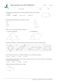 8. Figury geometryczne POLE WIELOKĄTÓW - Pobierz pdf z Docer.pl