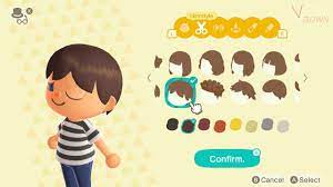how to change hair in crossing