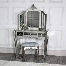 Mirrored Dressing Table Set Tiffany