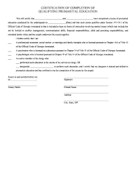 Sample Letter Of Completion Of Marriage Counseling Form