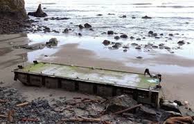 tsunami debris dock removed from