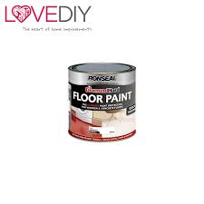 ronseal diamond hard floor paint