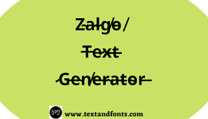 All cutting edge internet browsers support these images. Zalgo Text Generator Zalgo Text Font Copy Paste