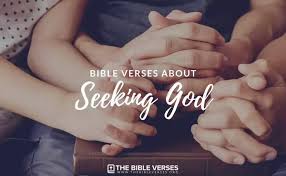 ▷ 25 Bible Verses about Seeking God - Scripture Quotes