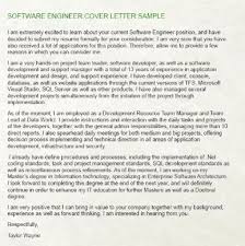 What Are Some Examples Of A Good Cover Letter For A Software