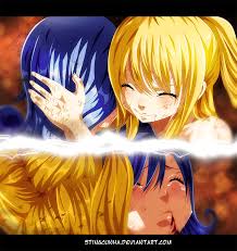 Fairy Tail 395 Lucy and Juvia by stingcunha | Daily Anime Art