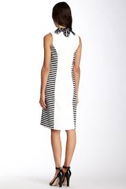 Ds Dress By Debbie Shuchat Striped Lace Applique Dress Hautelook