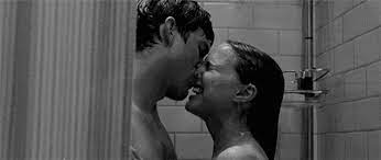 shower kiss gifs gifdb com