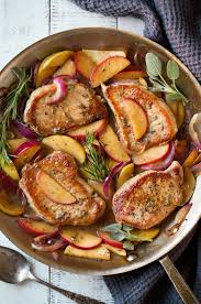 Pork Chops With Apples And Onions