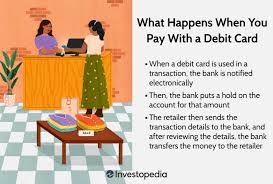 how does a bank account debit work