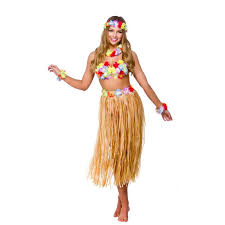 hawaiian party plain gr skirt