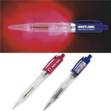 Promotional Light Up Pen With Red Color Led Light 1 15
